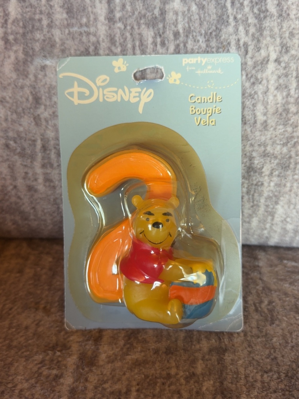 Disney Winnie the Pooh Number 2 Birthday Candle Party Express Hallmark
